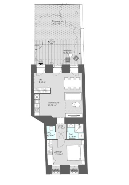 5 sanierte Eigentumswohnungen mit Widmung zur Kurzzeitvermietung /  / 1060 Wien, Mariahilf / Bild 7