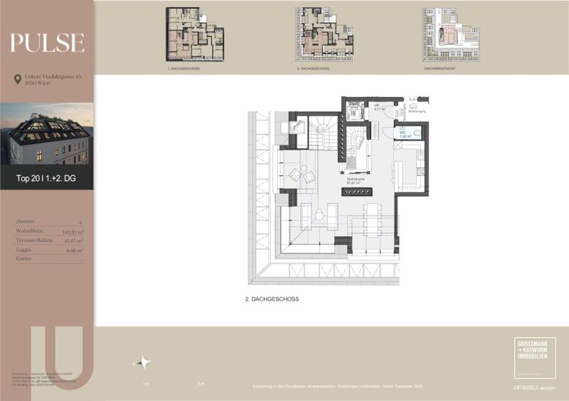 Luxus �ber den D�chern Wiens - privater Lift und Dachterrasse im Herzen des 3. Bezirks /  / 1030&nbsp;Wien, Landstra�e / Bild 5