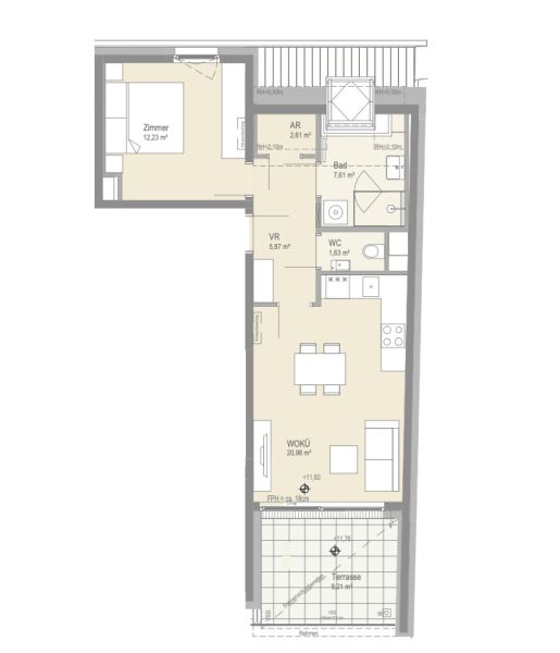 Provisionsfrei! Optimales Investment bei der Alten Donau /  / 1210&nbsp;Wien, Floridsdorf / Bild 8