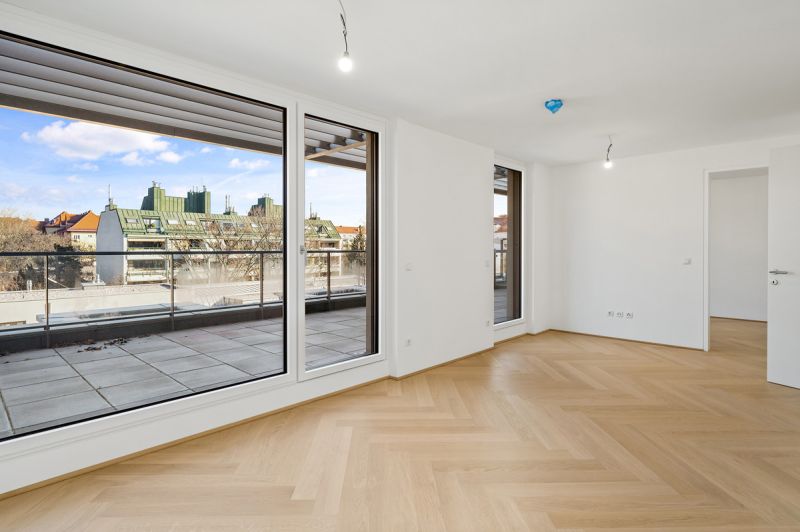 Terrassentraum auf Eigengrund bei der Alten Donau / / 1210 Wien, Floridsdorf / Bild 3