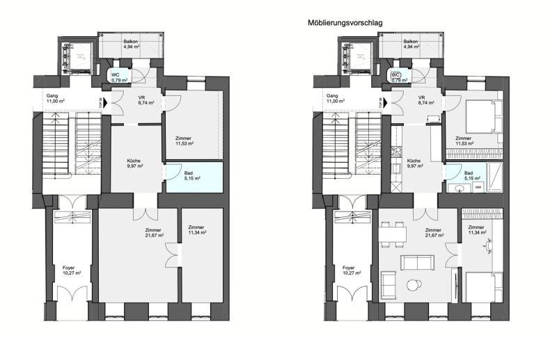 Top-sanierte Eigentumswohnung mit Balkon direkt bei Wien Mitte /  / 1030&nbsp;Wien, Landstra�e / Bild 4