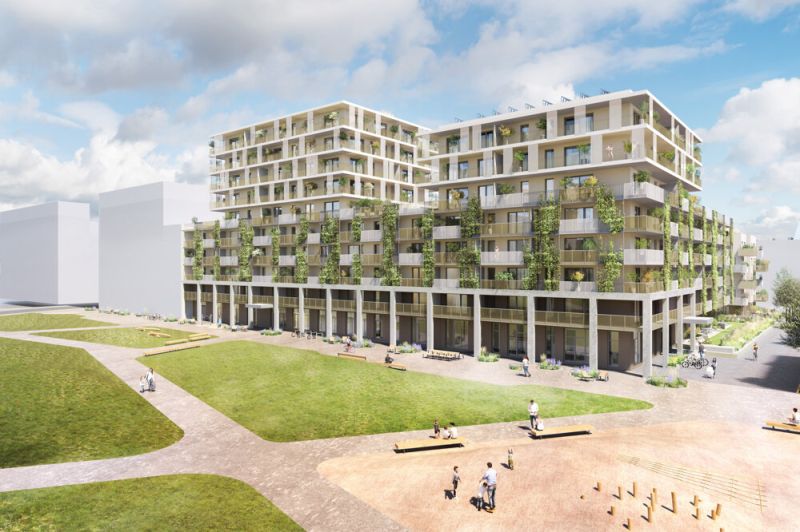 Hof am Park - Helle 3-Zimmer-Wohnung mit Ost-Ausrichtung und Balkon - Top 1.24 /  / 1220&nbsp;Wien / Bild 6