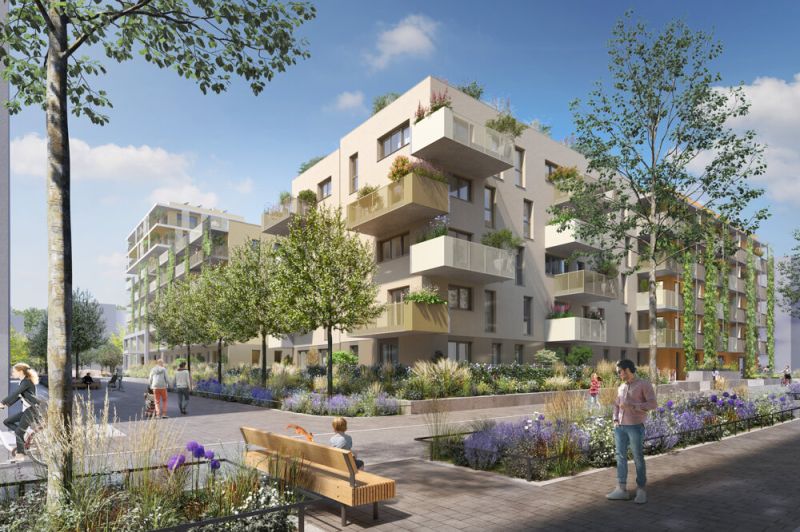 Hof am Park - Westseitige 3-Zimmer-Wohnung mit gro�z�gigem Balkon und Parkblick - Top 1.18 /  / 1220&nbsp;Wien / Bild 4