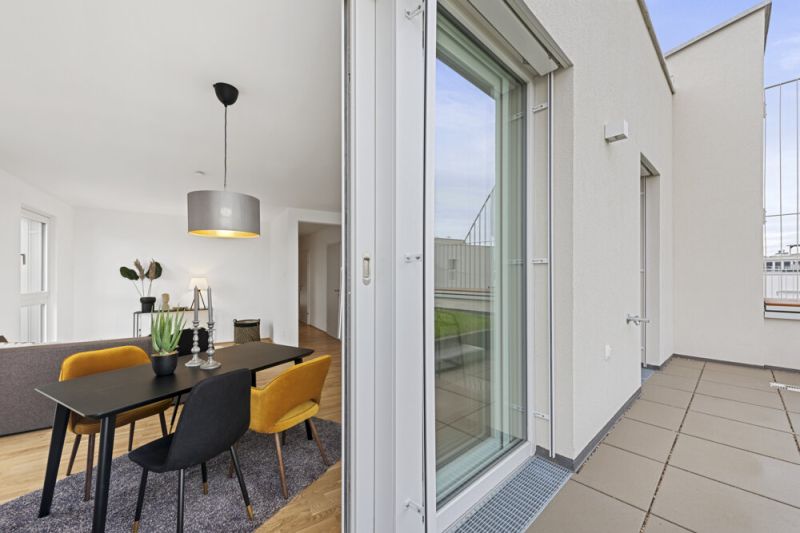 NordGlck - Grozgig wohnen mit Stil 3-Zimmer-Wohnung mit Dachgarten & Top-Aufteilung einziehen, aufatmen, genieen - Top 02-056 /  / 1210 Wien / Bild 11