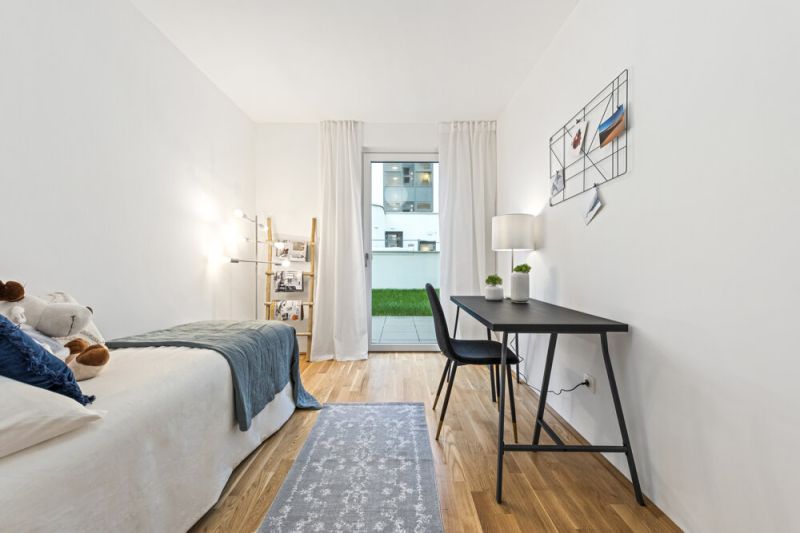 NordGlck - Gartenliebhaber aufgepasst!  - Top aufgeteilte 3-Zimmer-Wohnung mit Eigengarten ruhig, hell & familienfreundlich - Top 02-002 /  / 1210 Wien / Bild 2
