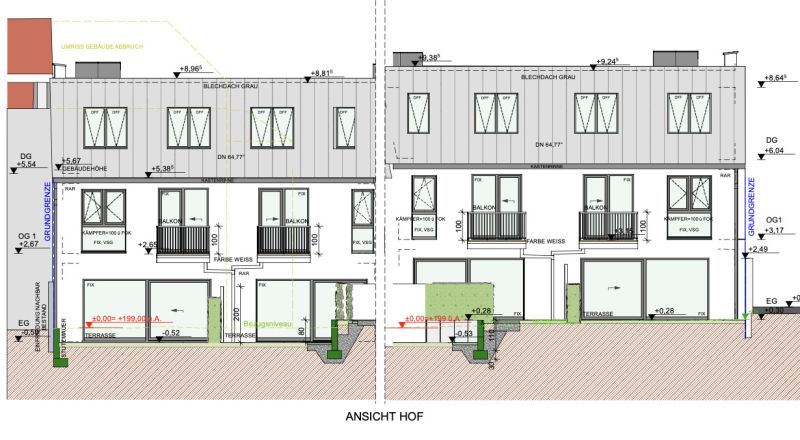 Bewilligtes Bauprojekt mit 4 Husern /  / 2331 Vsendorf / Bild 6