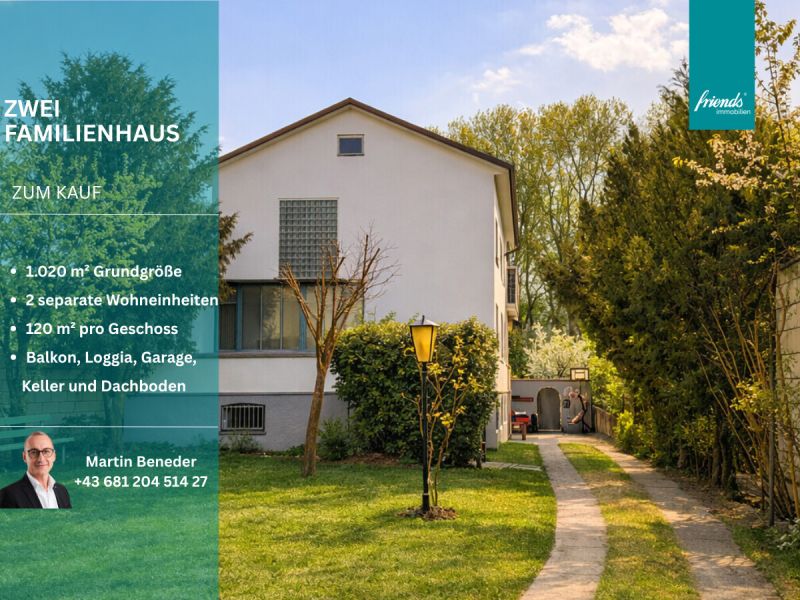 2 Familienhaus mit 2 separaten Wohneinheiten