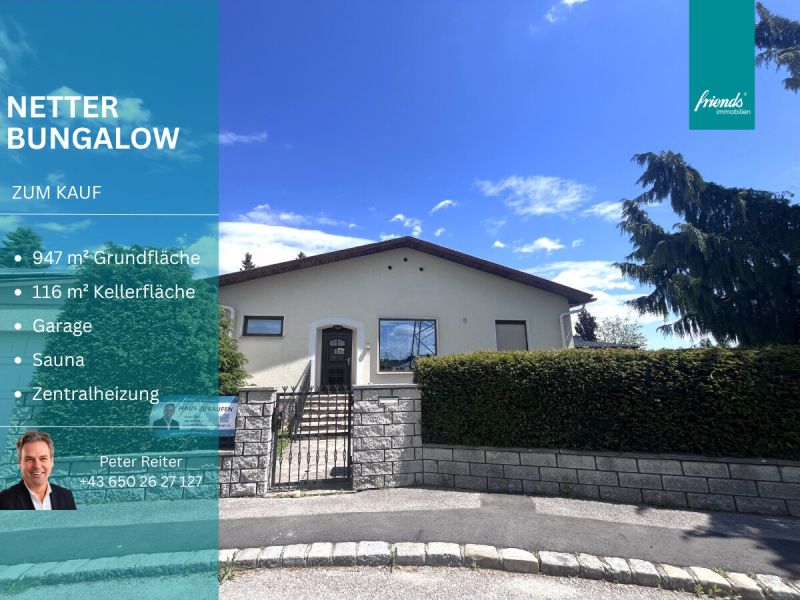 netter Bungalow & Keller & Garage