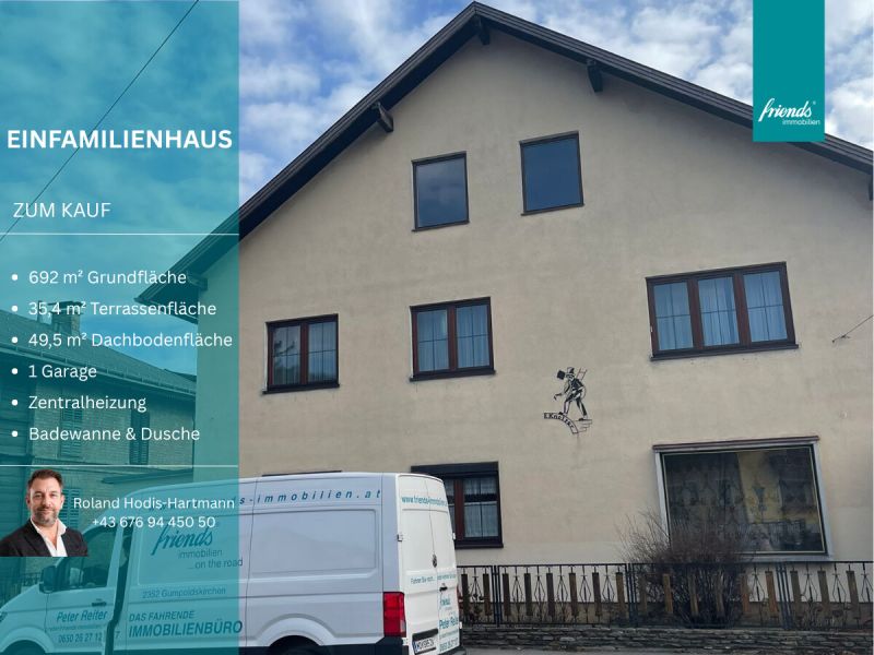 7-Zimmer Haus - Garage und Garten