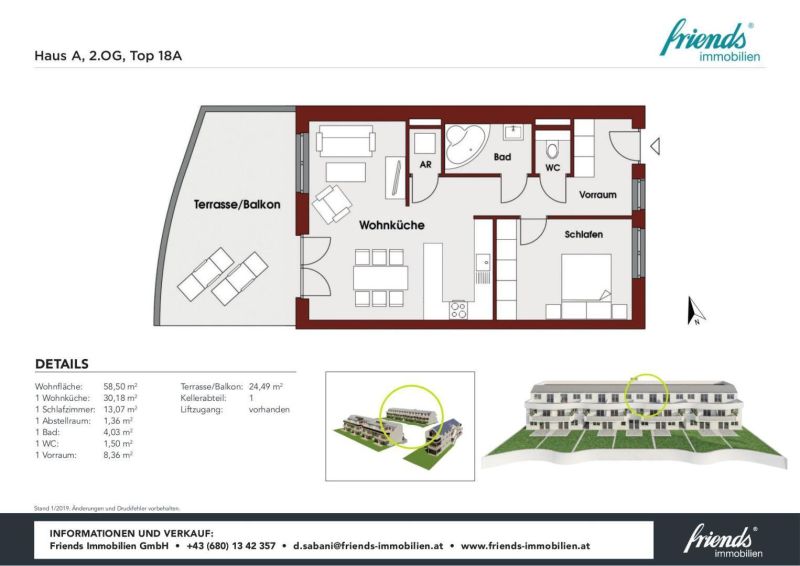 MIETKAUF: DG-Wohnung mit grozgiger Terrasse /  / 2361 Laxenburg / Bild 8