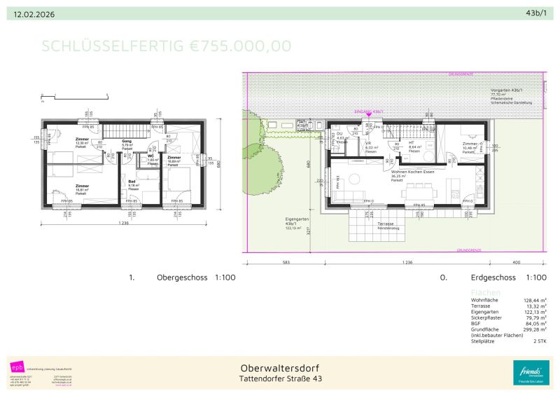 4 MODERNE ZIEGELMASSIV?H�USER ? ERSTBEZUG /  / 2522&nbsp;Oberwaltersdorf / Bild 10