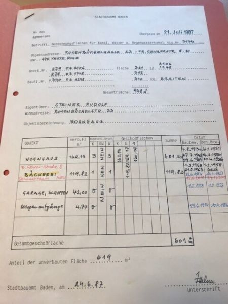 12 Zimmer Haus  mit Geschftslokal auf 948 m2 Grundstck /  / 2500 Baden / Bild 15
