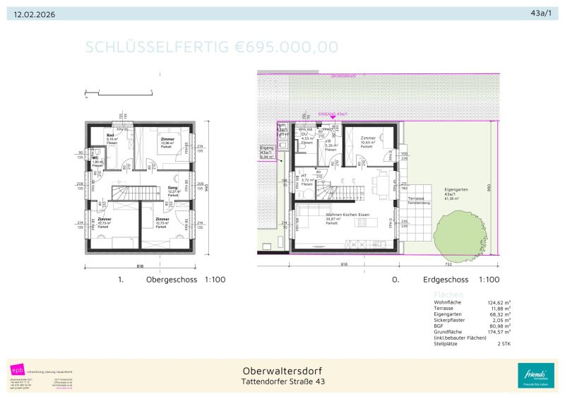 4 MODERNE ZIEGELMASSIV?H�USER ? ERSTBEZUG /  / 2522&nbsp;Oberwaltersdorf / Bild 8