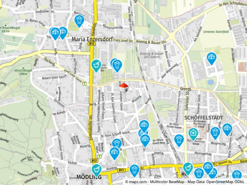 2 Zimmer & Balkon /  / 2340&nbsp;M�dling / Bild 4