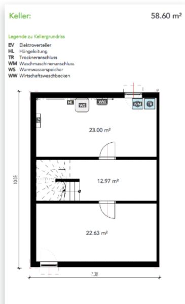Moderne Doppelhaushlfte mit Keller und Carport zu mieten! /  / 2345 Brunn am Gebirge / Bild 15