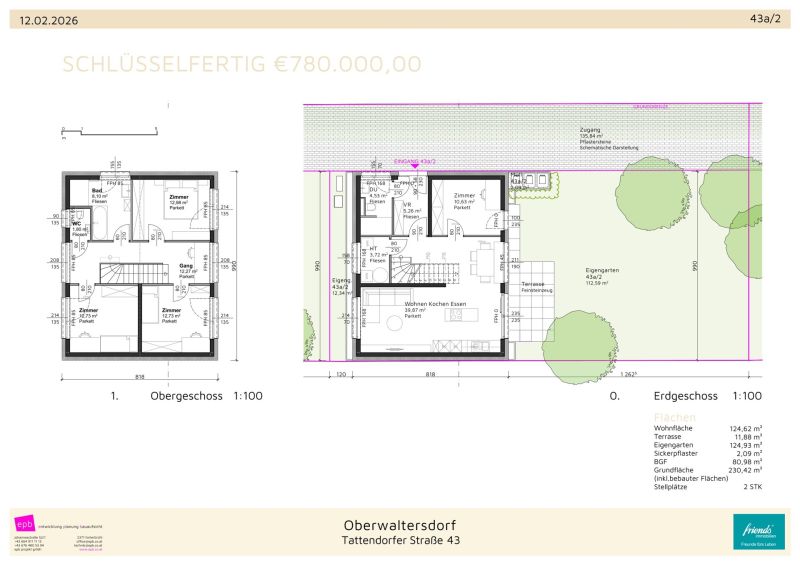 4 MODERNE ZIEGELMASSIV?H�USER ? ERSTBEZUG /  / 2522&nbsp;Oberwaltersdorf / Bild 9