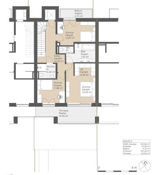 DAS GUTSCHI - TOWNHOUSE EH2 /  / 2352&nbsp;Gumpoldskirchen / Bild 4
