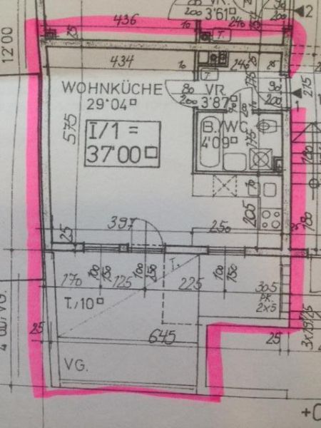 Starterwohnung im Zentrum mit Garten und Tiefgaragenstellplatz! /  / 2340 Mdling / Bild 2