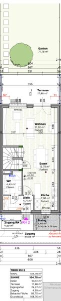 NEU BAU - mit Keller, Garten und je 2 Stellpltzen! /  / 2523 Tattendorf / Bild 13