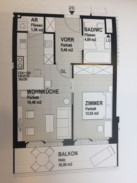 Terrassenwohnung im Herzen von Gumpoldskirchen / / 2352 Gumpoldskirchen / Bild 3