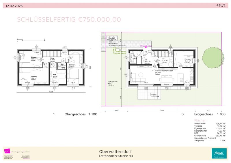 4 MODERNE ZIEGELMASSIV?H�USER ? ERSTBEZUG /  / 2522&nbsp;Oberwaltersdorf / Bild 11