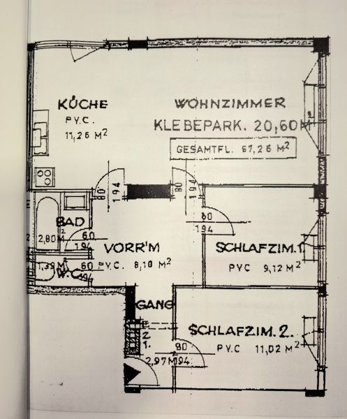 SUPER LAGE !! Renovierungsbedürftige 3-Zimmer Wohnung / / 2344 Maria Enzersdorf / Bild 0