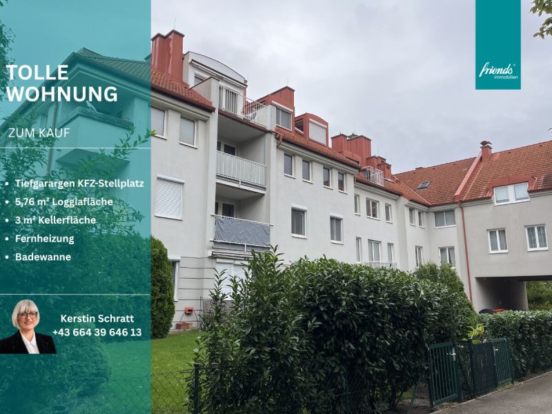 3 Zimmer Wohnung mit Tiefgaragen STPL