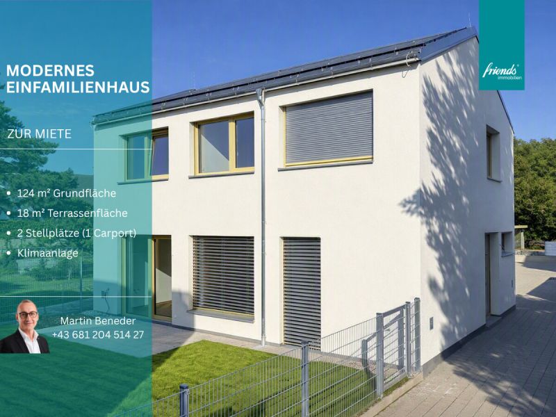 Einfamilienhaus mit Garten, Klima & Stellplatz | Oberwaltersdorf