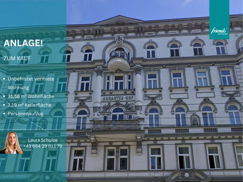 ANLAGE - Unbefristet vermiete Wohnung!
