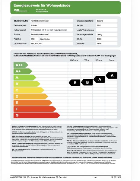 Erdgescho�-Wohnung mit Loggia inkl. TG-Stellplatz /  / 1230&nbsp;Wien, Liesing / Wien 23., Lies / Bild 7