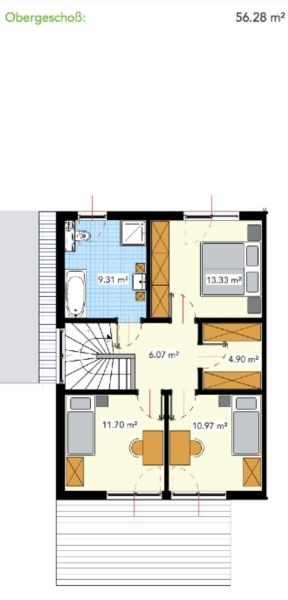 Moderne Doppelhaushlfte mit Keller und Carport zu mieten! /  / 2345 Brunn am Gebirge / Bild 14