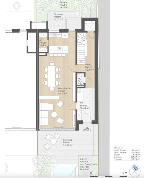 DAS GUTSCHI - TOWNHOUSE EH 3 /  / 2352&nbsp;Gumpoldskirchen / Bild 5