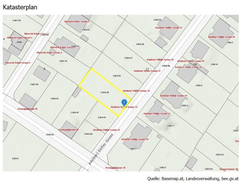 Unbebautes Grundst�ck zu kaufen in 2700 Wiener Neustadt /  / 2700&nbsp;Wiener Neustadt / Bild 3