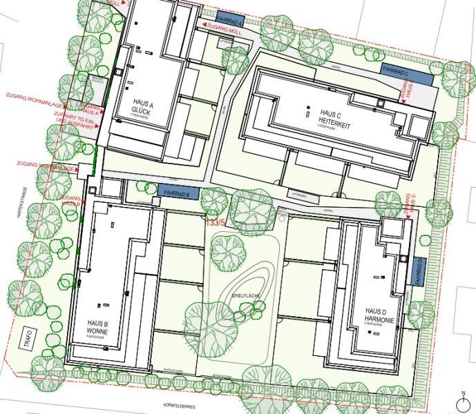 Luxuri�se Neubauwohnung mit gro�z�gigem Eigengarten in Graz! /  / 8054&nbsp;Graz / Bild 4