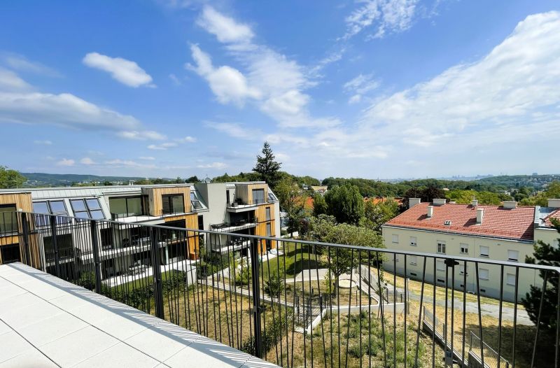 Exklusive 5-Zimmer-Dachgeschoss-Maisonette mit Balkon, Terrasse & Fernblick in Ober St. Veit zu kaufen in 1130 Wien