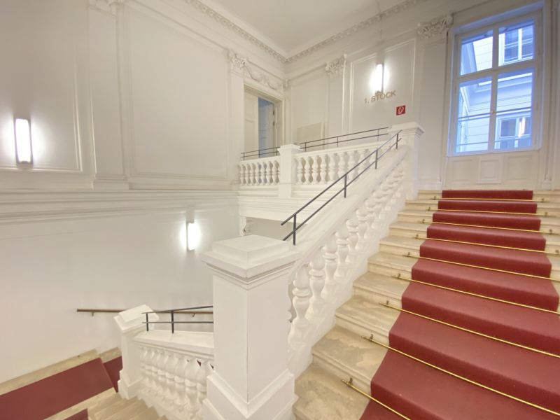 Stilvolle B�ro-Residenz auf der Bel Etage in Top Lage - Botschaftsviertel n�chst Schloss Belvedere  - zu kaufen in 1040 Wien /  / 1040&nbsp;Wien / Bild 12