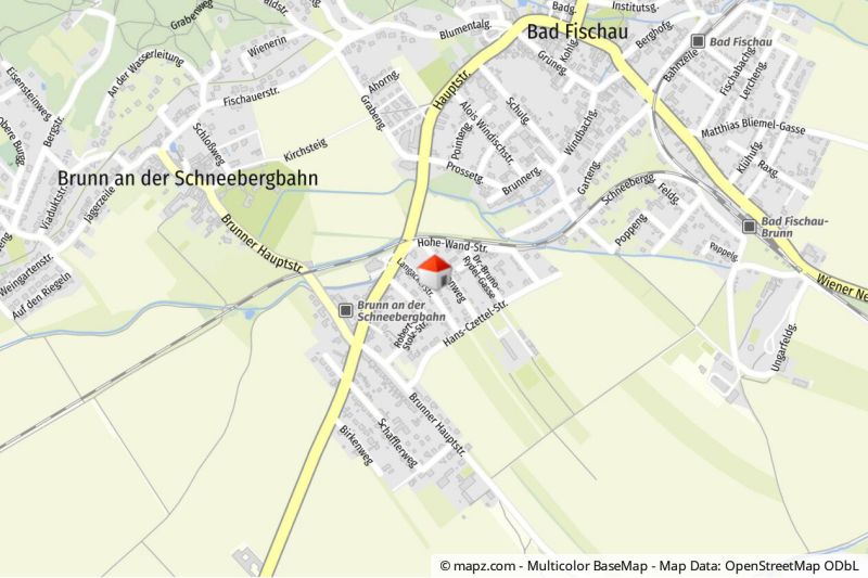 Gro�z�giges Grundst�ck mit 982 m� in idyllischer Lage mit Abbruch-Bestandsobjekt - zu kaufen in 2721 Brunn an der Schneebergbahn /  / 2721&nbsp;Brunn an der Schneebergbahn / Bild 6