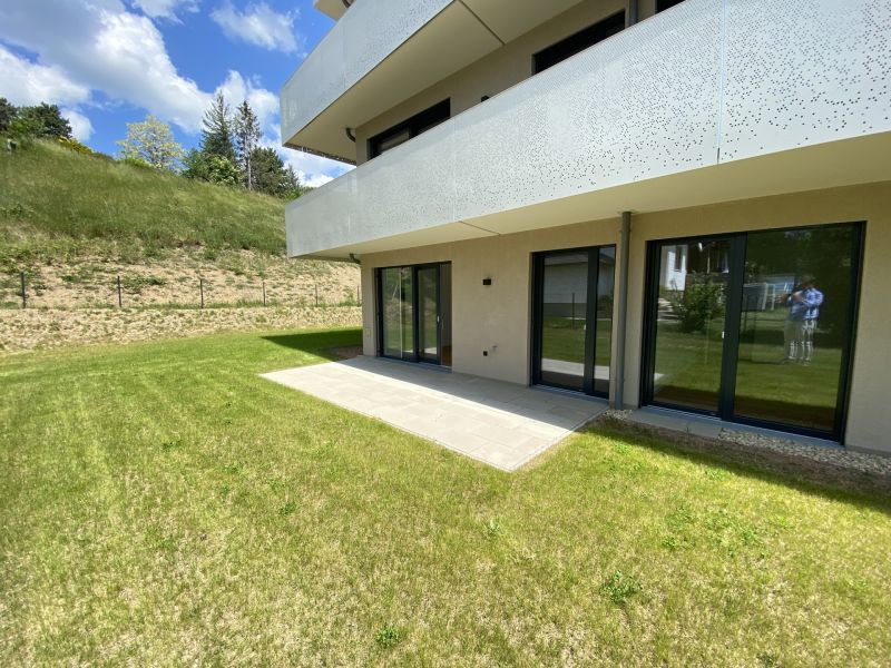 Gartenwohnung jetzt kaufen - 4 Zimmer mit Terrasse, Eigengarten und Luft-Wärme-Pumpe - bezugsfertig zu kaufen in 2391 Kaltenleutgeben / / 2391 Kaltenleutgeben / Bild 1