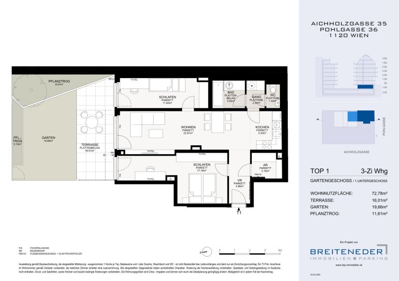 Aichholzgasse 35 - Top Neubauprojekt mit 66 Wohnungen - zu kaufen in 1120 Wien /  / 1120&nbsp;Wien / Bild 8