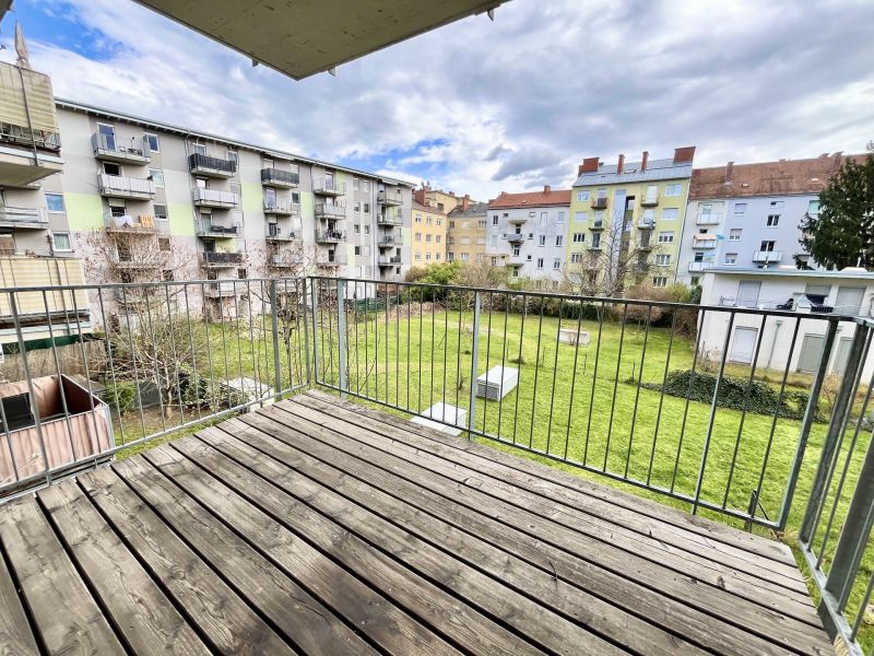 Gut geschnittene 2-Zimmer-Wohnung mit Balkon- in der Nähe des Hbf Graz- zu mieten! / / 8020 Graz / Bild 1
