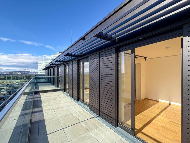 Zwei-Zimmer-Dachgescho�wohnung mit gro�er Terrasse  ? Erstbezug - zu mieten in 1220 Wien / DC Flats