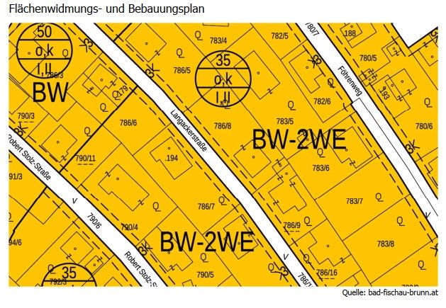 Gro�z�giges Grundst�ck mit 982 m� in idyllischer Lage mit Abbruch-Bestandsobjekt - zu kaufen in 2721 Brunn an der Schneebergbahn /  / 2721&nbsp;Brunn an der Schneebergbahn / Bild 1