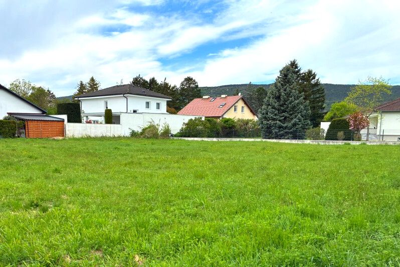 Platz f�r Ihre Zukunft - unbebautes Grundst�ck zu kaufen in 2721 Brunn an der Schneebergbahn