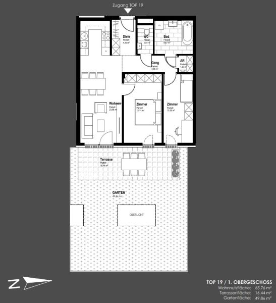 3 Zimmer mit Terrasse und Eigengarten am Hauptplatz 1 - Ihr Nummer-Eins-Standort zum Leben - jetzt kaufen in 2320 Schwechat /  / 2320&nbsp;Schwechat / Bild 1