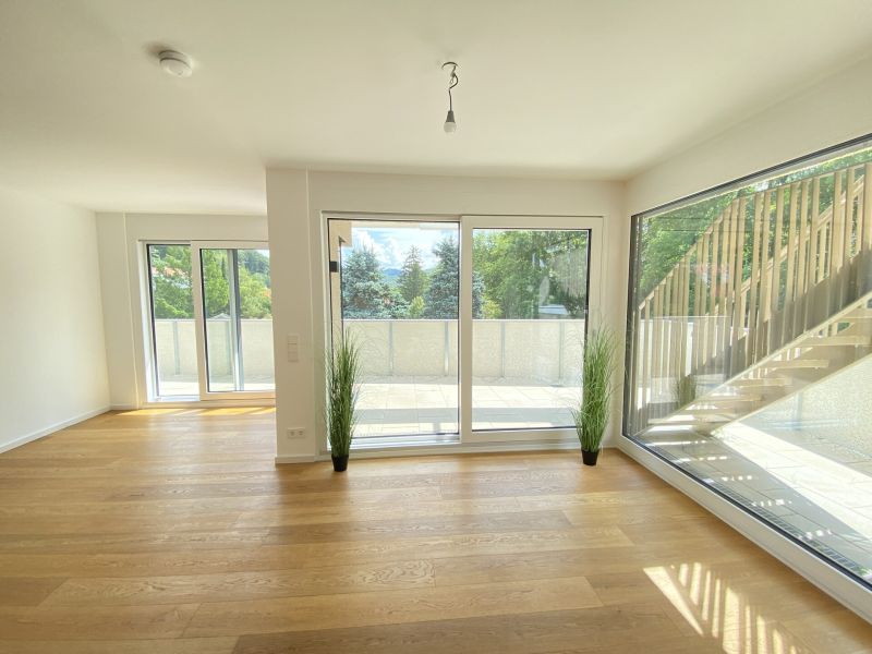 Einzigartige Dachgeschoß-Wohnung mit Terrassen und eigenem Dachgarten - Luft-Wärme-Pumpe - bezugsfertig zu kaufen in 2391 Kaltenleutgeben / / 2391 Kaltenleutgeben / Bild 2