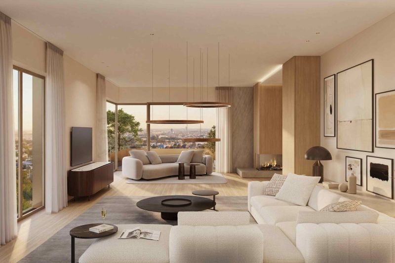 Spektakul�re High End Garten-Maisonette mit privatem Pool und sensationellem P�tzleinsdorfer Schlosspark-Blick - zu kaufen in 1180 Wien /  / 1180&nbsp;Wien / Bild 4