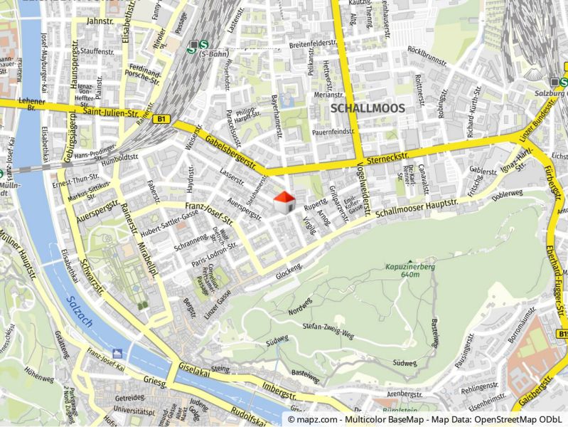 Altbau Juwel n�he Linzer Gasse - 4-Zimmer-Wohnung mit Balkon, Kellerabteil und Dachboden /  / 5020&nbsp;Salzburg / Bild 2