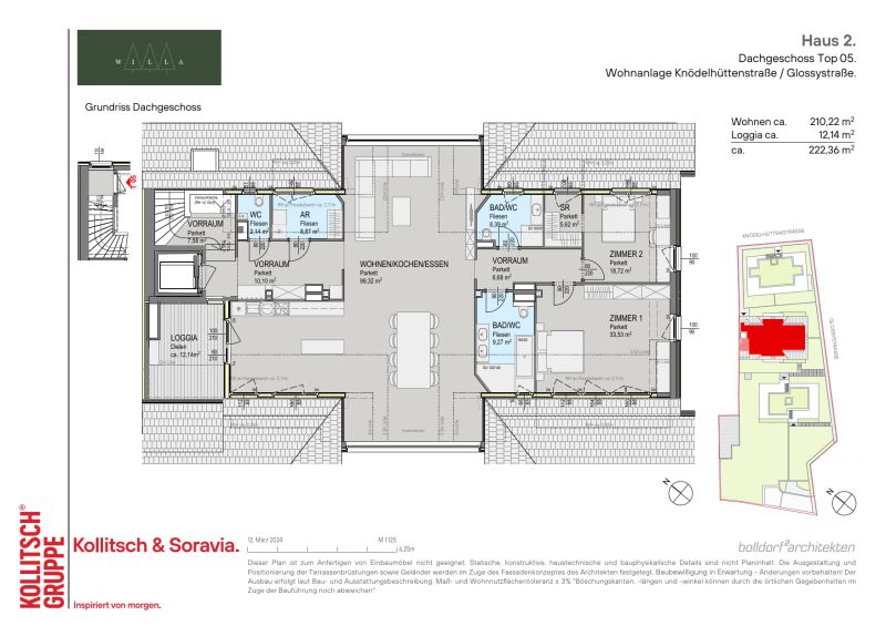 Exklusiv und nachhaltig Wohnen in Gr�nruhelage beim Wienerwald - Gartenwohnungen und Penthouses - provisionsfrei zu kaufen in 1140 Wien /  / 1140&nbsp;Wien / Bild 8