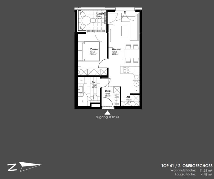 Westseitige 2-Zimmer-Wohnung mit Loggia in top Lage am Hauptplatz - zu kaufen in 2320 Schwechat /  / 2320&nbsp;Schwechat / Bild 0