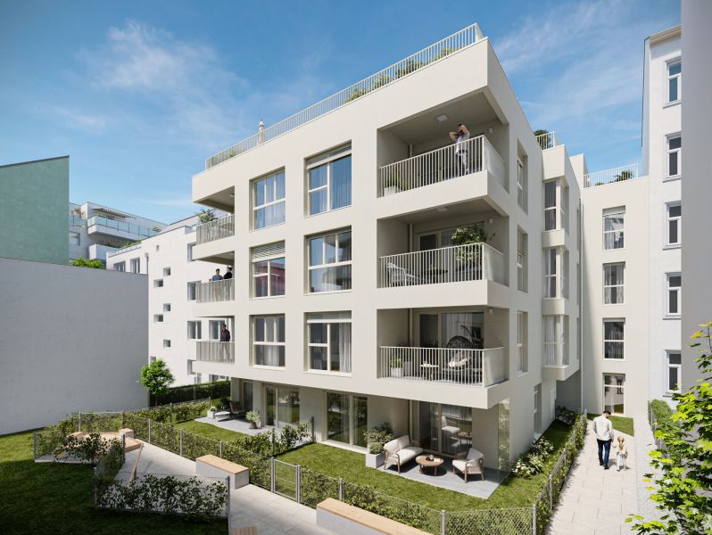 PROVISIONSFREI: Helle Gartenwohnung - Urbane Oase mitten im Dritten - Neubauprojekt mit Wohnqualit�t - Sonnige Gartenwohnung zu kaufen in 1030 Wien /  / 1030&nbsp;Wien / Bild 0
